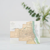  kaart van Albany NY (1895) (Staand voorkant)