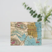 Kaart van Alexandrië VA en buursteden (Staand voorkant)