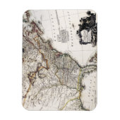 KAART VAN AMERIKA, 1809 MAGNEET (Verticaal)