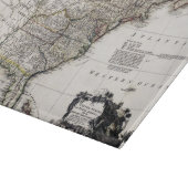 KAART VAN AMERIKA, 1809 SNIJPLANK (Hoek)