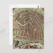  kaart van Amsterdam (1688) (Voorkant / Achterkant)