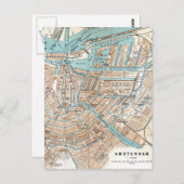 kaart van Amsterdam (1905) (Voorkant / Achterkant)