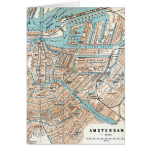 kaart van Amsterdam (1905)