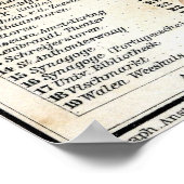  kaart van Amsterdam (1905) Poster (Hoek)