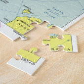 Kaart van Antarctica (2000) Legpuzzel (Zijkant)