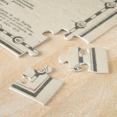  kaart van Argentinië (1918) Legpuzzel (Zijkant)