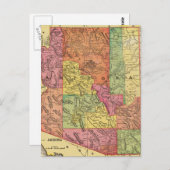  kaart van Arizona (1909) (Voorkant / Achterkant)