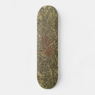  kaart van Atlanta (1892) Skateboard
