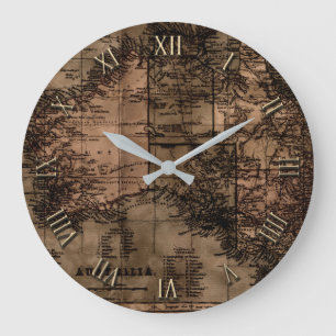 kaart van Australië Grote Klok