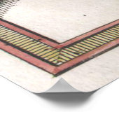 kaart van Bali Indonesia (1760) Poster (Hoek)