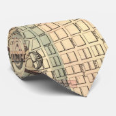 kaart van Baltimore Maryland (1822) Stropdas (Opgerold)