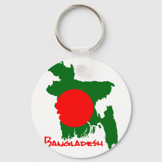 Kaart van Bangladesh Sleutelhanger