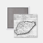 Kaart van Barbados Magneet (Voorkant / Achterkant)