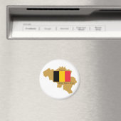 Kaart van België Magnet Magneet (Insitu (Vaatwasser))