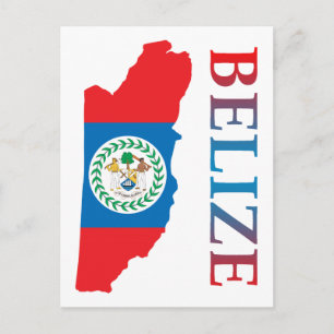 Kaart van Belize