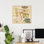 Kaart van Berkeley Poster (Thuiskantoor)