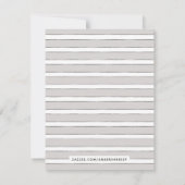 Kaart van  bloemen - Grijs (Achterkant)