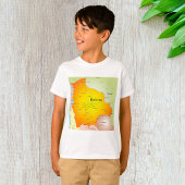 Kaart van Bolivia met steden en grenzen T-shirt