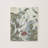  kaart van Boston Harbour (1807) Legpuzzel (Verticaal)