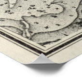  kaart van Boston Harbour (1903) Poster (Hoek)