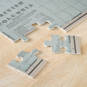  kaart van British Columbia (1901) Legpuzzel (Zijkant)