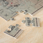 kaart van Brooklyn NY (1895) Legpuzzel (Zijkant)