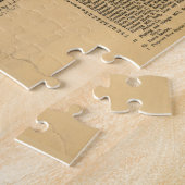  kaart van Butte Montana (1884) Legpuzzel (Zijkant)