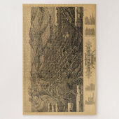  kaart van Butte Montana (1884) Legpuzzel (Verticaal)