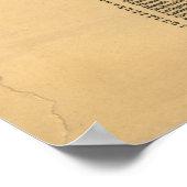  kaart van Butte Montana (1884) Poster (Hoek)