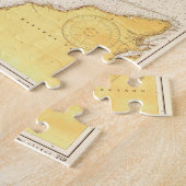 kaart van Buzzards Bay (1933) Legpuzzel (Zijkant)