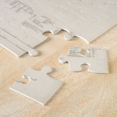  kaart van Buzzards Bay MA (1876) Legpuzzel (Zijkant)