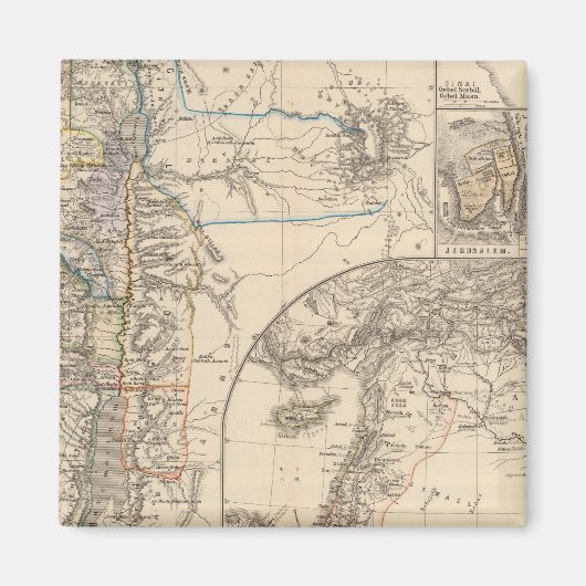 Kaart van Canaan Magneet (Voorkant)