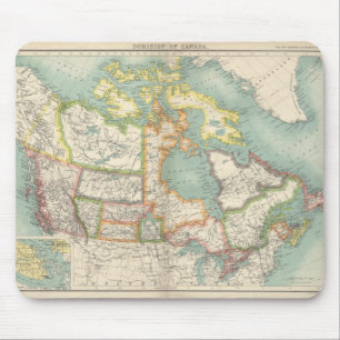 Kaart van Canada (c. 1900) Mousepad Muismat