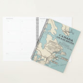 Kaart van Canada - Canada Air Mail Routes Planner (Display)