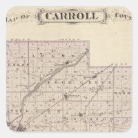 Kaart van Carroll County