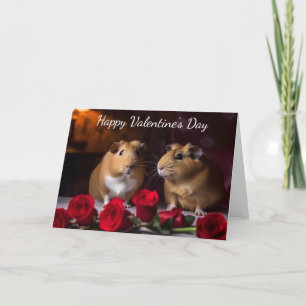 Kaart van cavia's Valentijns