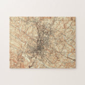  kaart van Charlottesville Virginia (1960) Legpuzzel (Horizontaal)