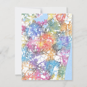 Kaart van Chennai Tamil Nadu