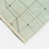 Kaart van Chicago Fleece Deken (Hoek)