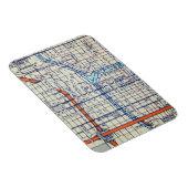  kaart van Chicago, IL Magneet (Rechterzijde)