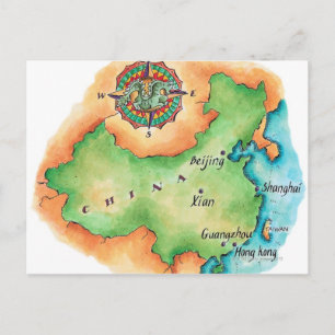 Kaart van China