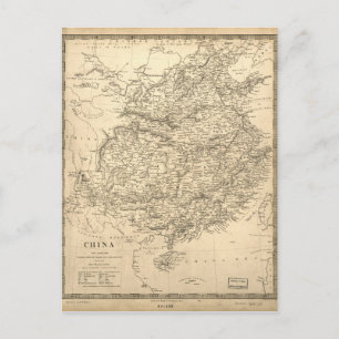 Kaart van China door Jean-Baptiste Du Halde (1710-