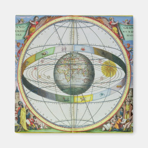 Kaart van Christelijke sterrenstelsels, van 'The C Magneet