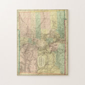  kaart van Colorado (1872) Legpuzzel (Verticaal)