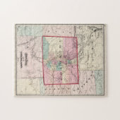  kaart van Colorado (1873) Legpuzzel (Horizontaal)