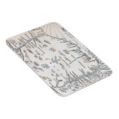  kaart van Connecticut Magneet (Rechterzijde)