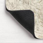 Kaart van constellaties muismat (Hoek)