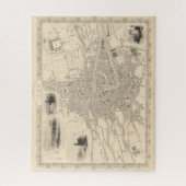 Kaart van Cork, Ierland Legpuzzel (Verticaal)