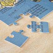 Kaart van Cornwall, Engeland Legpuzzel (Zijkant)