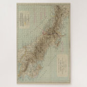  kaart van Costa Rica (1896) Legpuzzel (Verticaal)